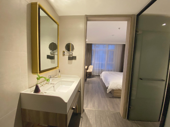 Bathroom 3, Hanting Premium Hotel Guangrao Four Seasons Flower City, Dongying