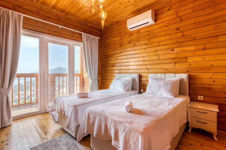 Bedroom 3, Lucida Villas Kalkan Hills, Kaş