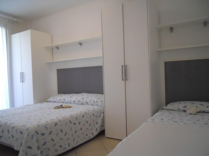 Bedroom 2, Four-room flat with swimming pool and air conditioning, Venezia