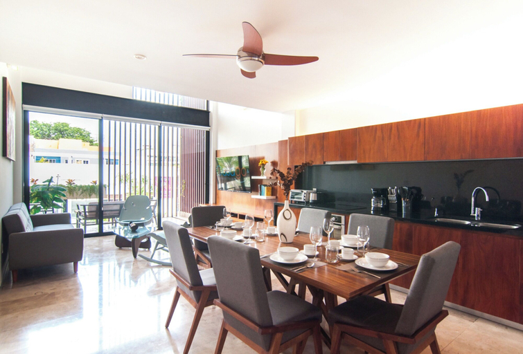 Food & Drinks, Kuxtal 3 Bedroom Downtown Apartment, Cozumel