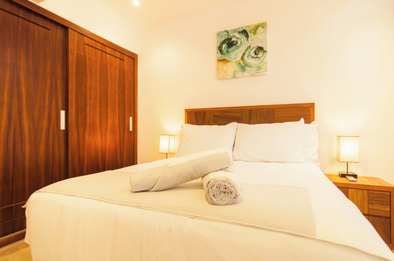 Bedroom 3, Kuxtal 3 Bedroom Downtown Apartment, Cozumel