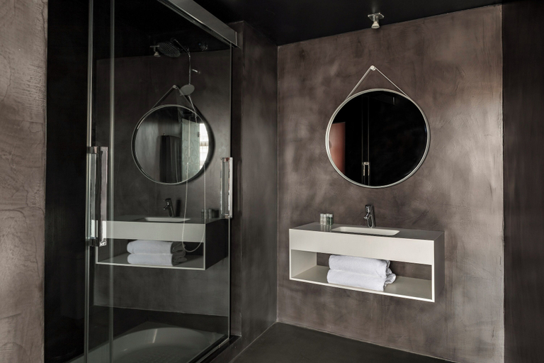 Bathroom, Aparthotel Allada, Barcelona