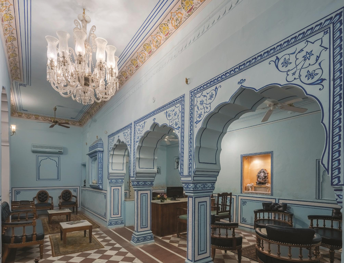 Public Area, Chomu Palace Hotel, Jaipur