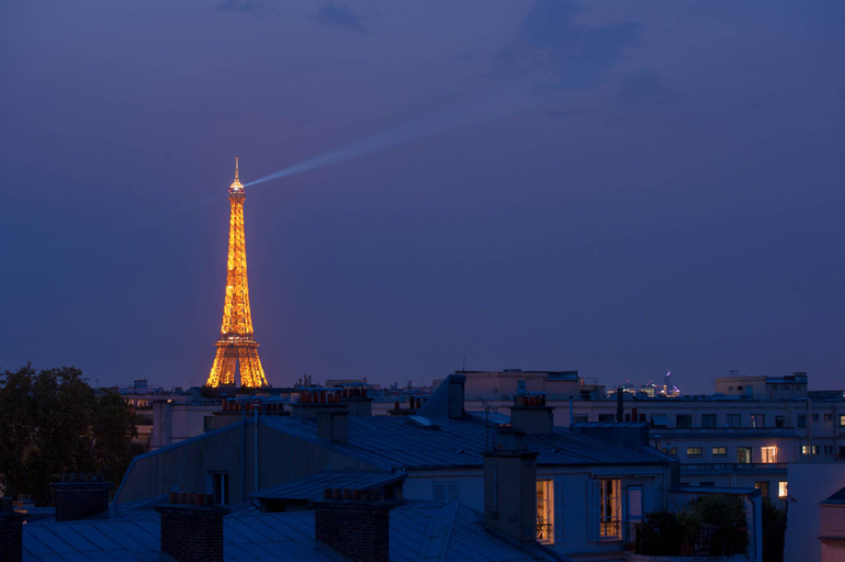 Others 5, Eiffel Tower view terrace Saint Germain des Pres, Paris