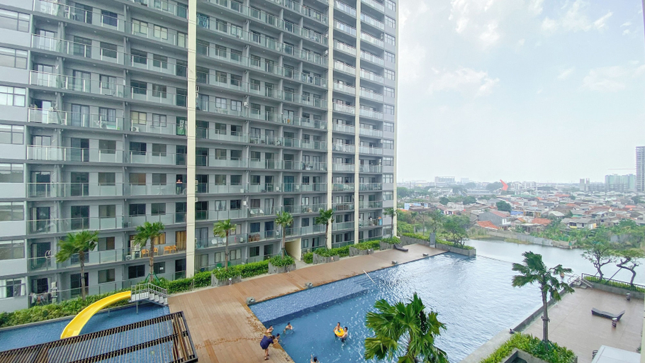 Exterior & Views 2, Homey And Cozy Studio Room Daan Mogot City Apartment, Jakarta Barat