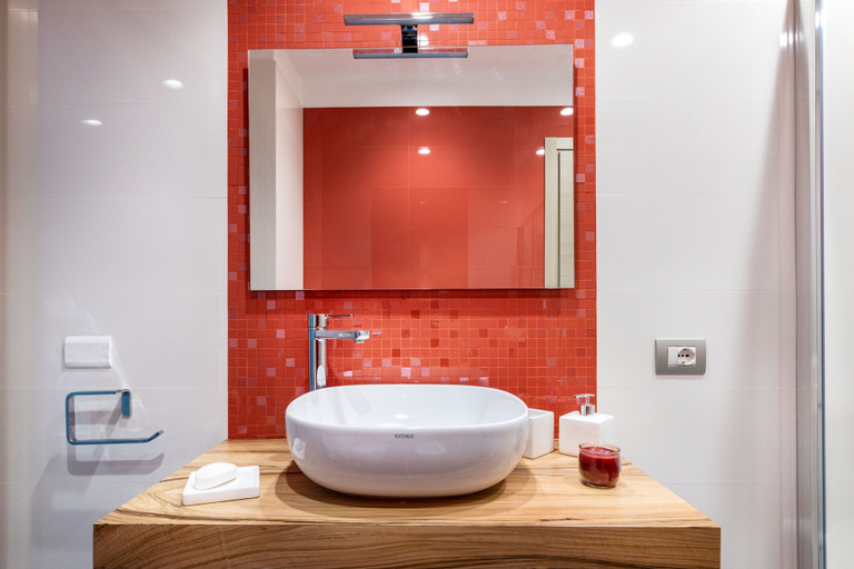 Bathroom 5, Zaffiro Lavico rooms Etna nature sea, Catania