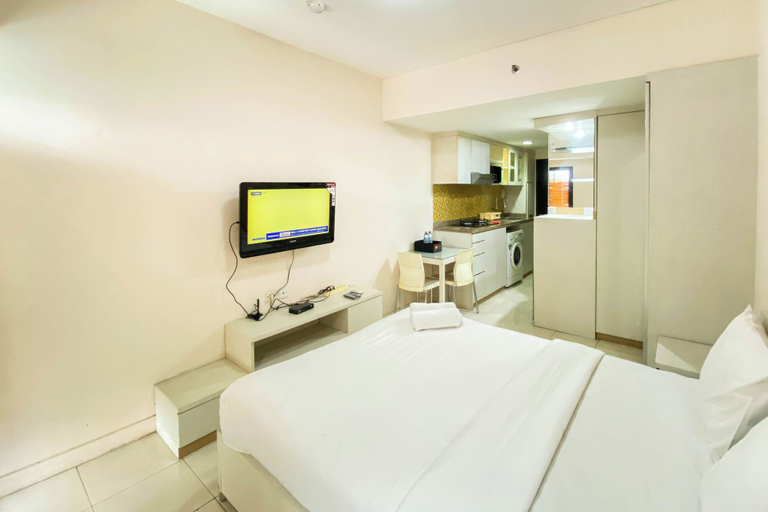 Bedroom 3, Fancy And Nice Studio At Tamansari Sudirman Apartment, South Jakarta