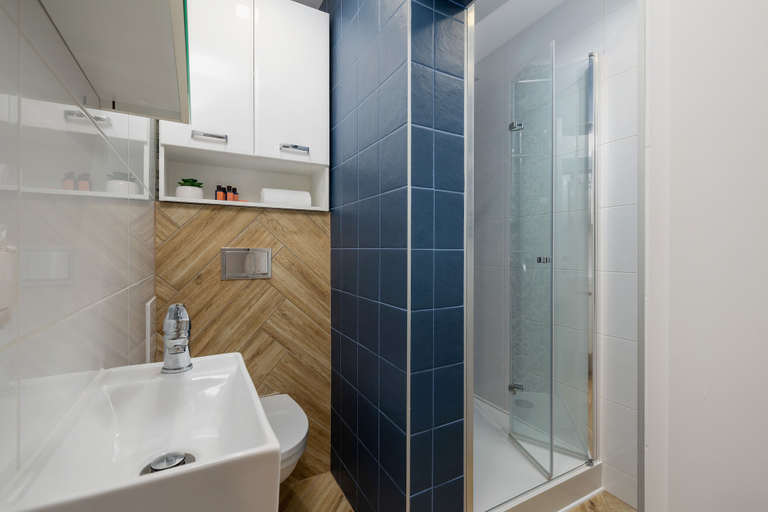 Bathroom 3, Studio Ziolowa Ochojec by Renters, Katowice City