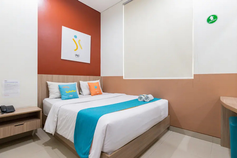 Bedroom 1, Sans Hotel Rajawali Surabaya, Surabaya