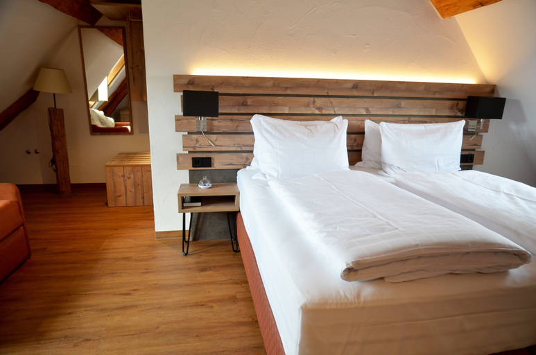 Bedroom 3, Hotel Garni Am Zehntstadl, Ulm