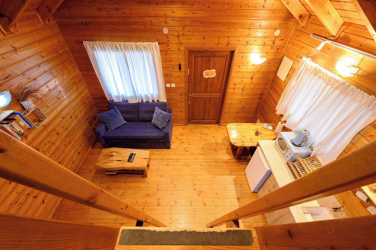 Bedroom 2, Belfer's Dead Sea cabins- Apartments