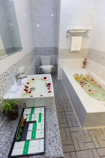 Bathroom 2, Mya Taw Win Hotel, Taunggye