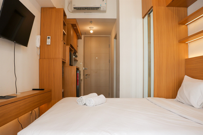 Bedroom 4, Comfy And Tidy Studio At Tokyo Riverside Apartment Pik 2, Tangerang
