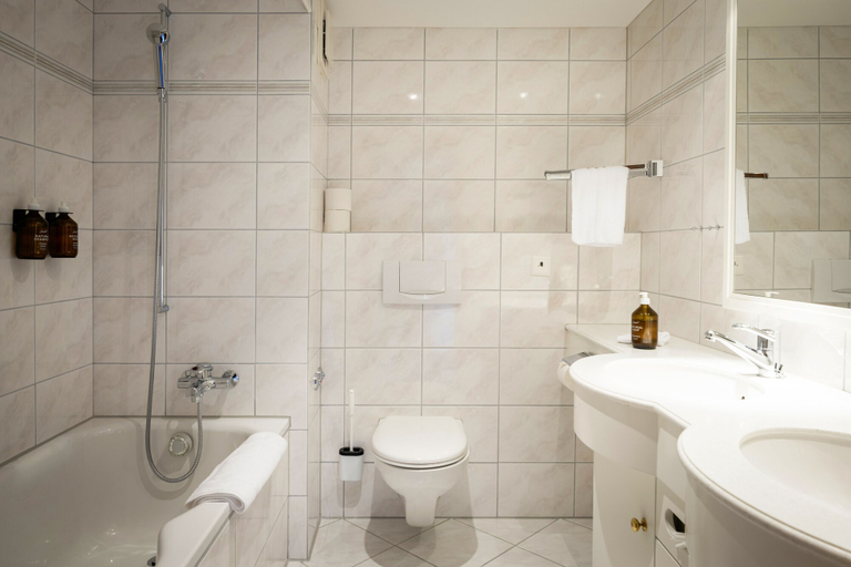 Bathroom 3, Vegan Health Hotel Sonnenberg, Appenzell Ausserrhoden