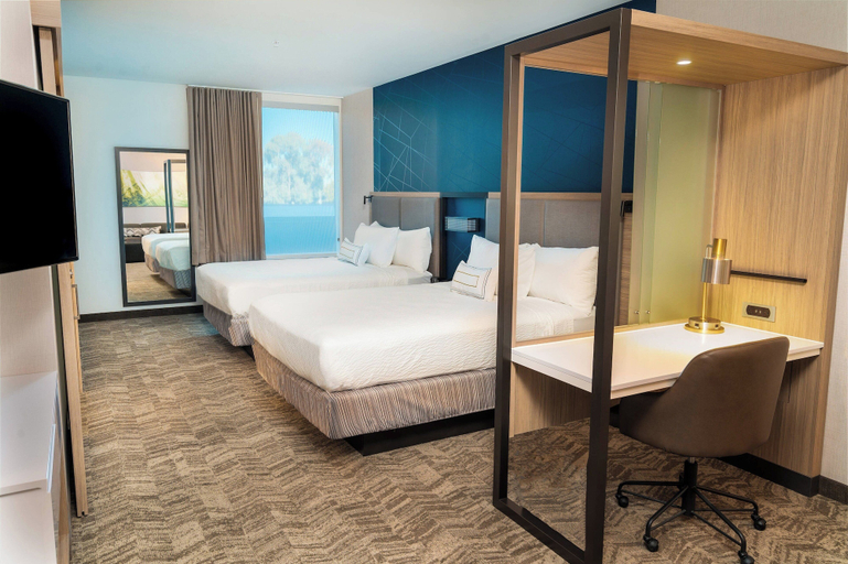 Bedroom 2, SpringHill Suites by Marriott Newark Fremont, Alameda