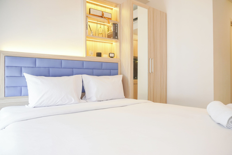 Bedroom 3, Stylisth And Cozy Studio At Tokyo Riverside Pik 2 Apartment, Tangerang