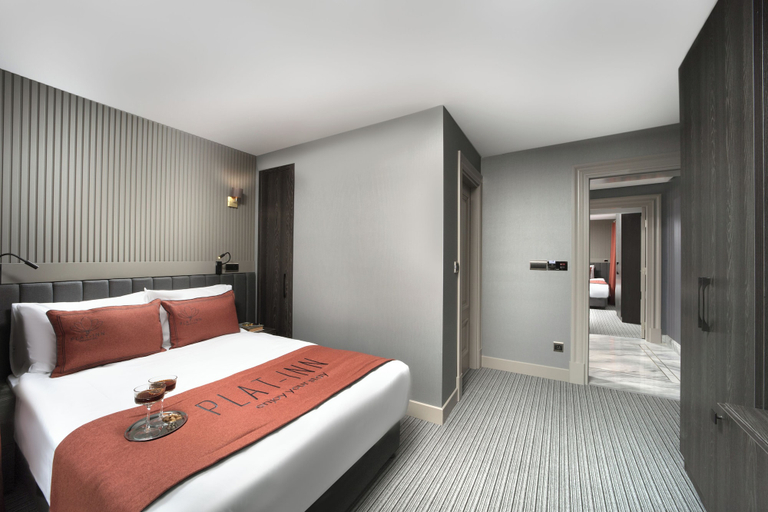 Bedroom 4, Union Hotel Plat Inn, Beyoğlu