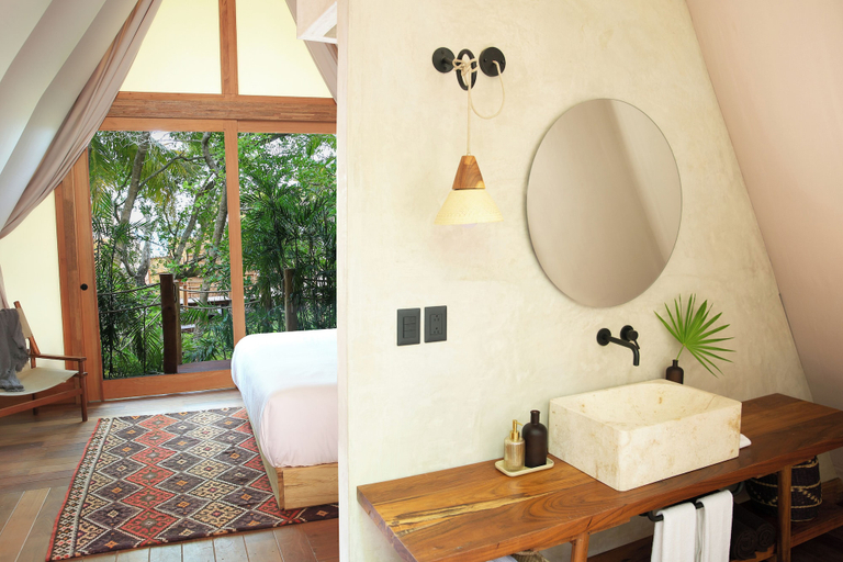 Bathroom 5, Our Habitas Bacalar – Adults Only, Othón P. Blanco