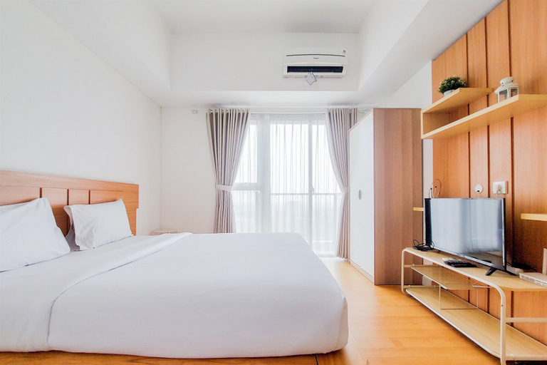 Bedroom 3, Tidy And Nice Studio At Casa De Parco Apartment, Tangerang