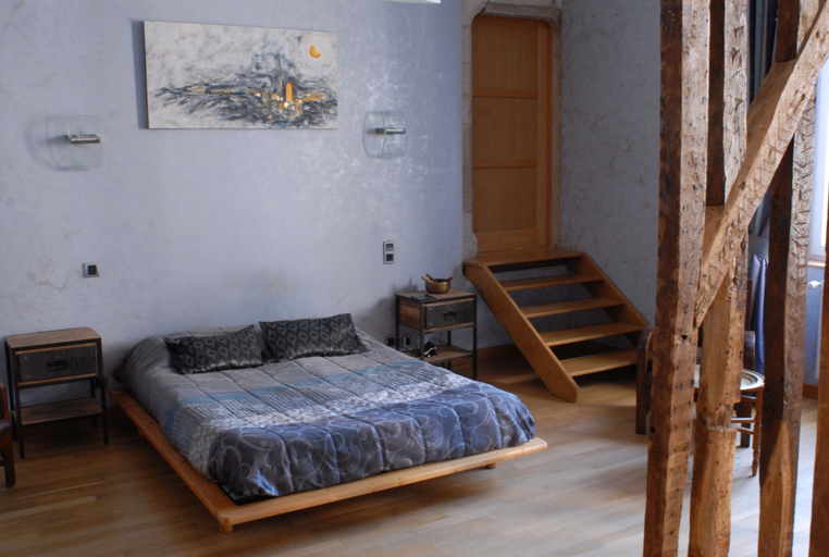 Bedroom, La Maison d'Arthure, Haute-Marne