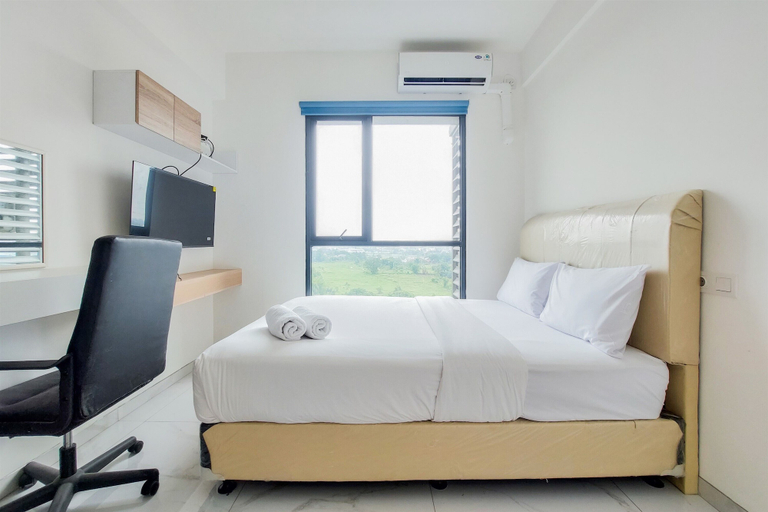 Bedroom 3, Homey And Cozy Studio Sky House Alam Sutera Apartment, Tangerang