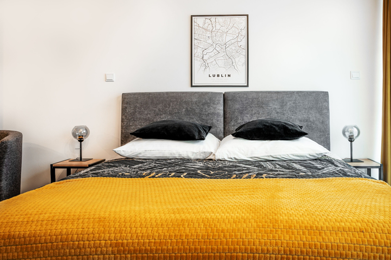 Bedroom 3, Easy Rent Apartments - Silver 8, Lublin City