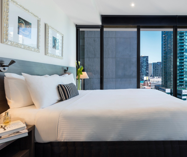 Bedroom 4, WRAP on Southbank, Melbourne