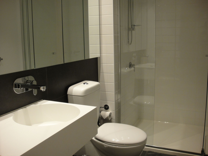 Bathroom, Southern Cross CBD Apartment, Melbourne