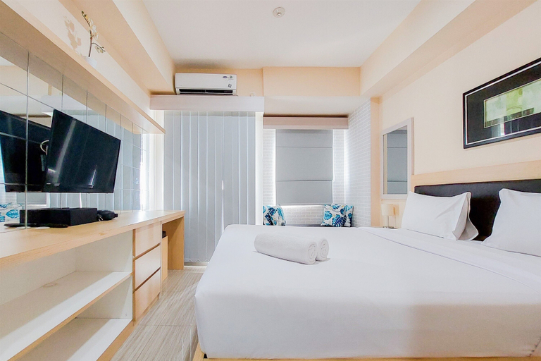 Bedroom 3, Cozy And Simply Studio Apartment At Urban Heights Residences, South Tangerang