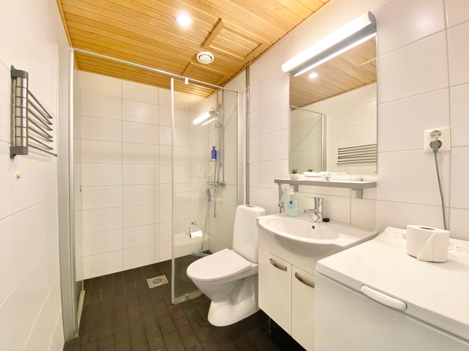 Bathroom, TH City Suite 3, Pirkanmaa