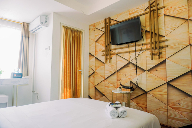 Bedroom 5, Cozy And Simply Look Studio Room Baileys Apartment, South Tangerang