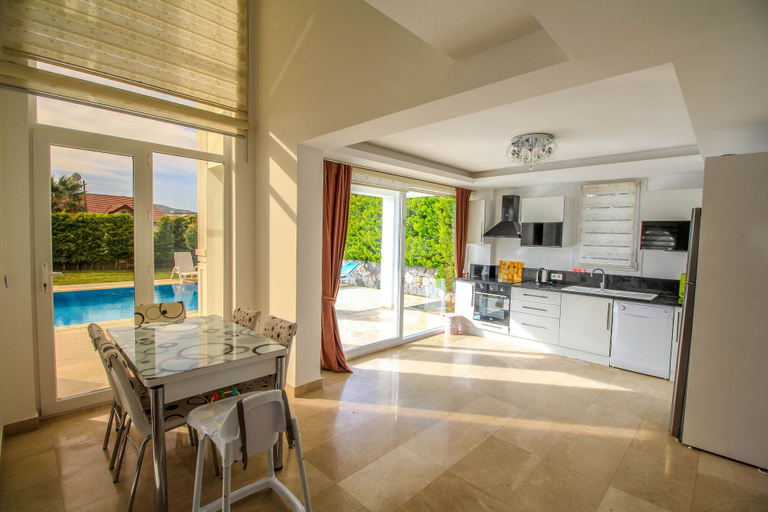 Private kitchen 3, Fethiye Hisarpark A Villa, Fethiye