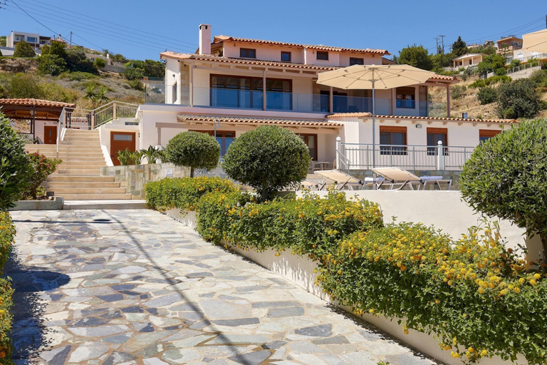 Exterior & Views 2, Spacious Villa With Private Jacuzzi Shared Pool and Amazing View RU, Crete