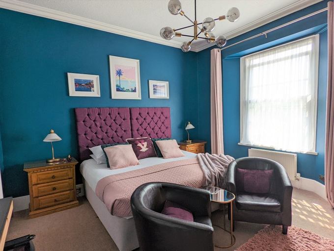 Bedroom 3, Villa Marina, Torbay