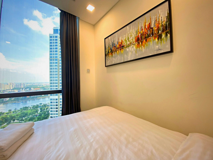 Bedroom 2, DongDong Skyview APT in Landmark81 Tower, Bình Thạnh