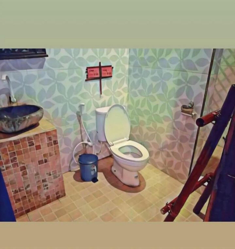 Bathroom 5, Bale Sasak, Lombok