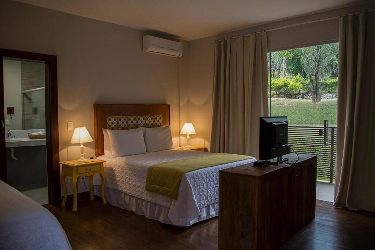 Bedroom 2, Pousada Recanto das Araras, Tiradentes