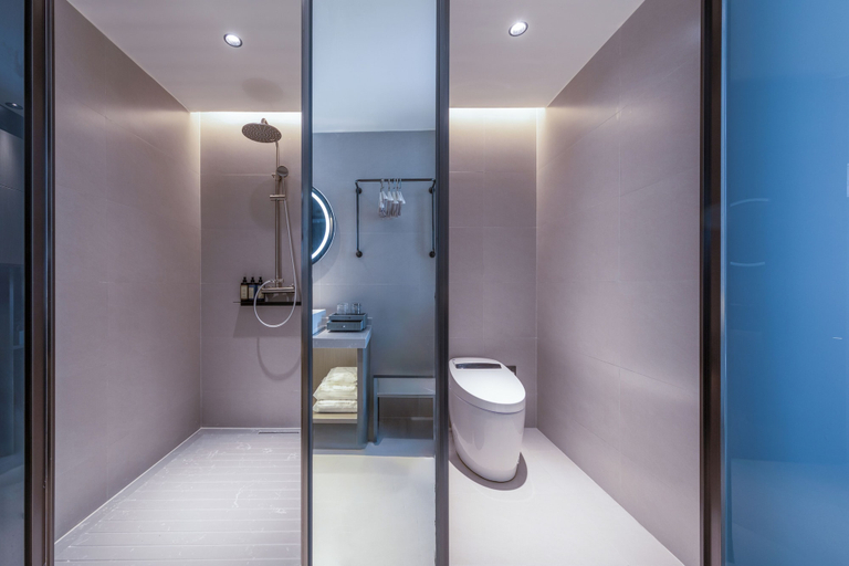Bathroom 4, Gongxili - Xige Hotel, Chengdu