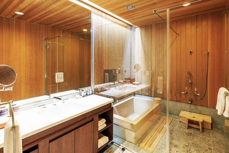 Bathroom 5, Podo Hotel, Seogwipo