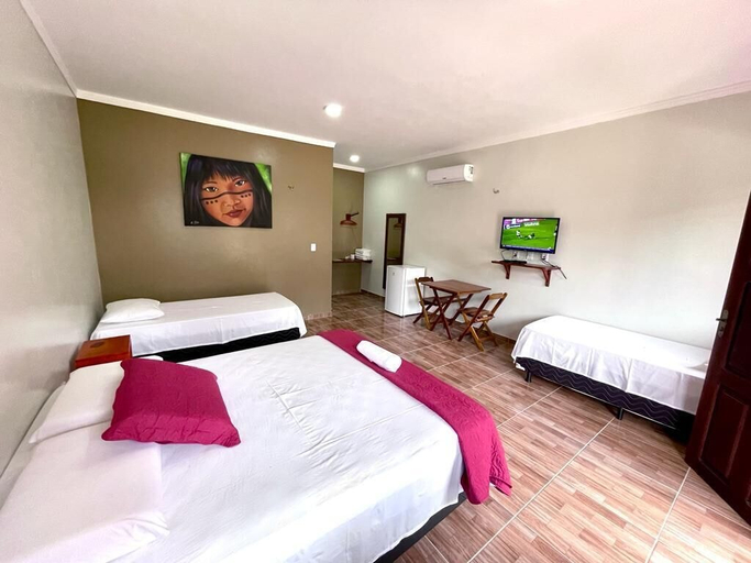 Bedroom 2, Pousada Paraiso Natural, Cruz