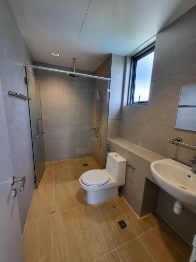 Bathroom, Deluxe Sunrise Suite Side Seaview Imago Loft B , Kota Kinabalu