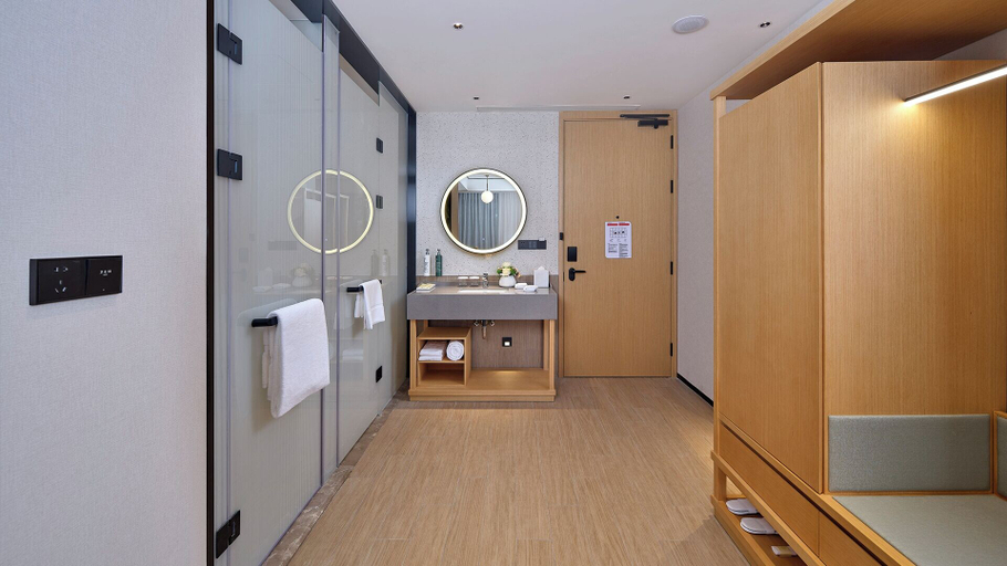 Bathroom 4, Hilton Garden Inn Liaocheng Jiangbei Shuicheng, Liaocheng