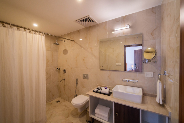 Bathroom 4, Country Inn Tarika Resort Jim Corbett, Nainital
