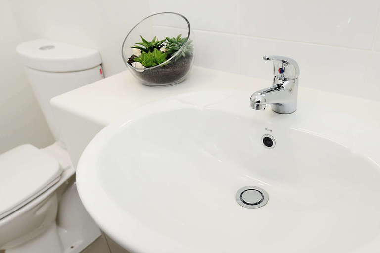 Bathroom 5, Oaks Middlemount Suites, Broadsound