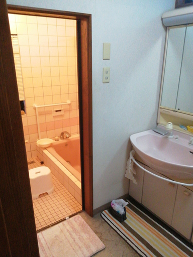 Bathroom 3, Full House Miyajima, Hatsukaichi