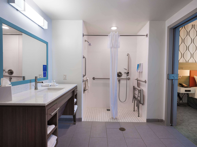 Bathroom 4, Home2 Suites by Hilton Joplin, MO, Jasper