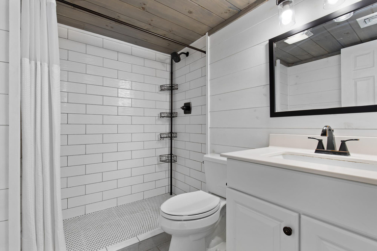 Bathroom, Modern Mountain Escape, Sevier