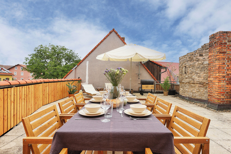 Food & Drinks, homie hotel fischzucht - mit Sauna und Terrasse, Würzburg
