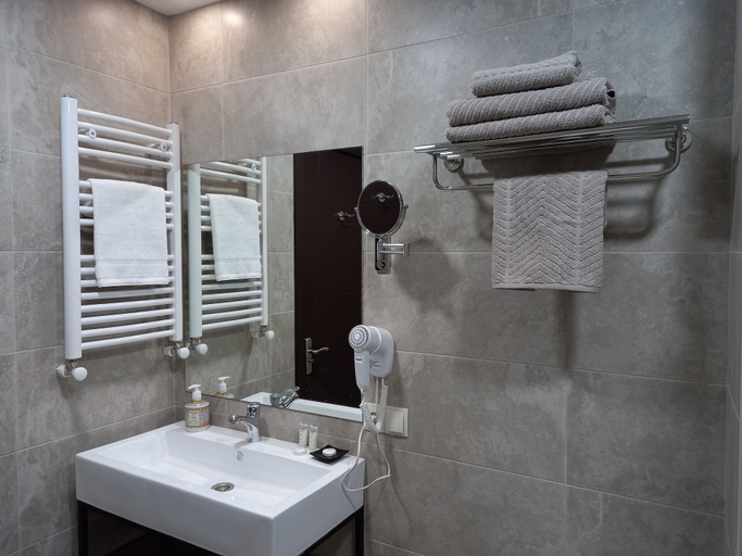 Bathroom, Bakuriani Crystal Loft 406, Borjomi