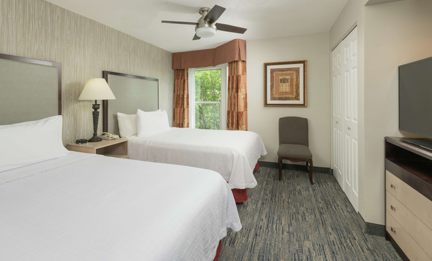 Bedroom 3, Homewood Suites by Hilton Chicago - Schaumburg, Cook